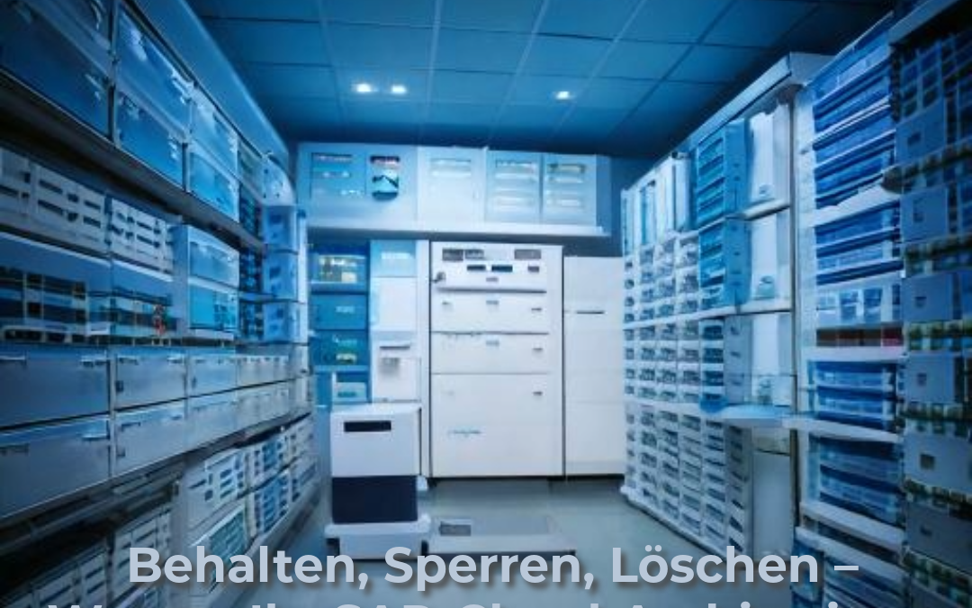 Dokumentenarchivierung in der Cloud Folge 16 – Behalten, Sperren, Löschen – Warum Ihr SAP-Cloud-Archiv einen Lifecycle braucht